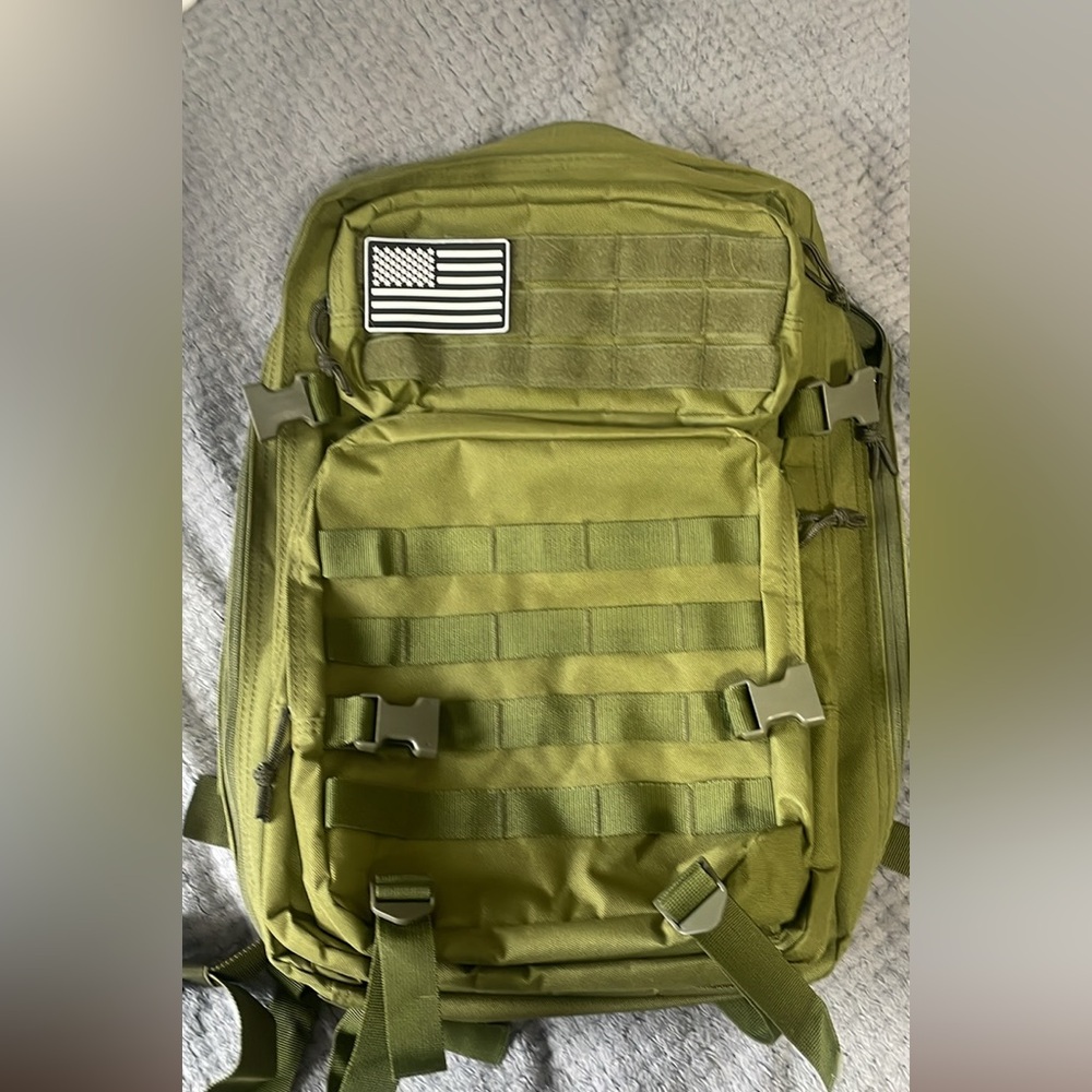 Almost new military backpack
